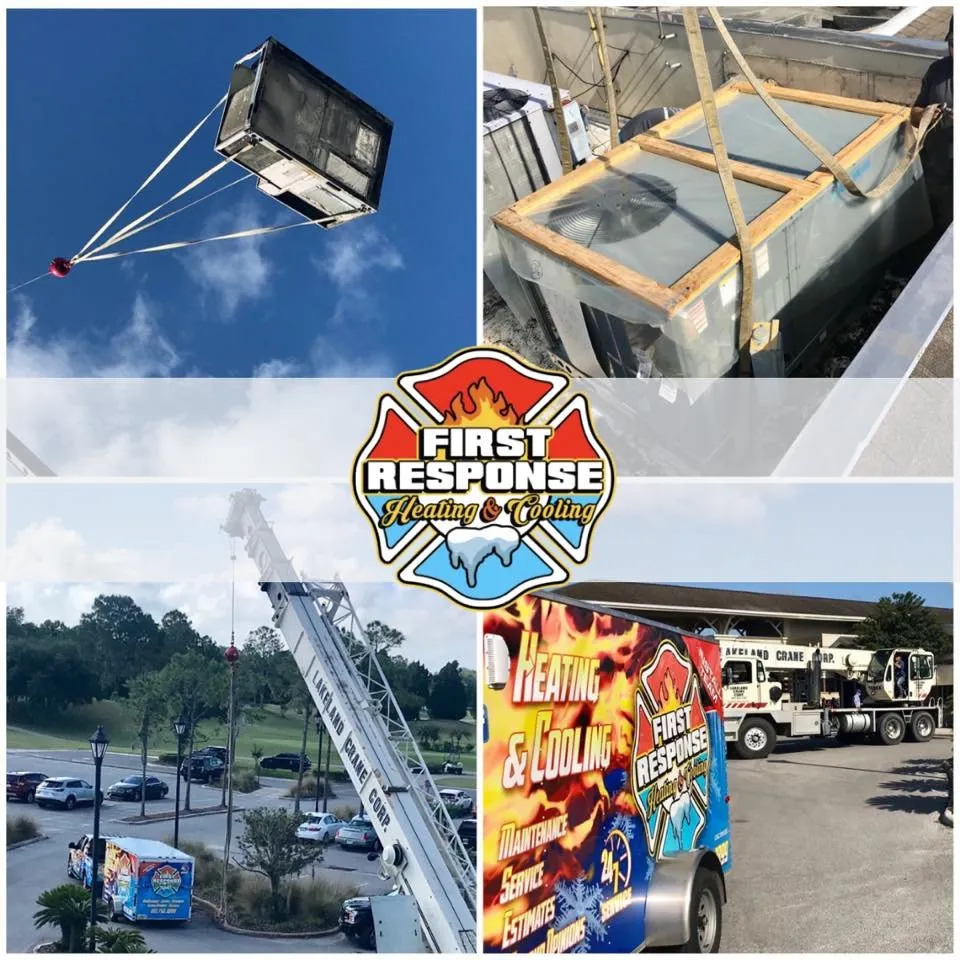 Slide of First Response Heating & Cooling