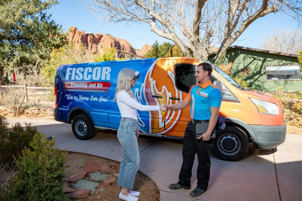 Slide of Fiscor Plumbing and Air