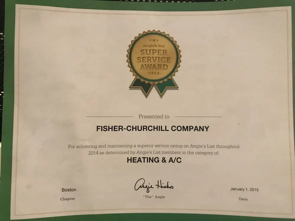 Slide of Fisher-Churchill Company