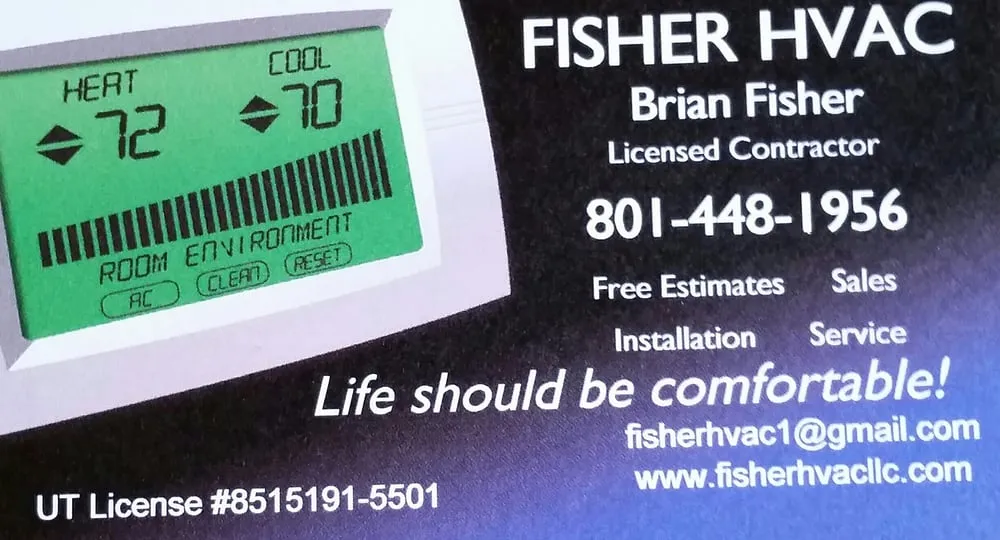 Slide of Fisher HVAC