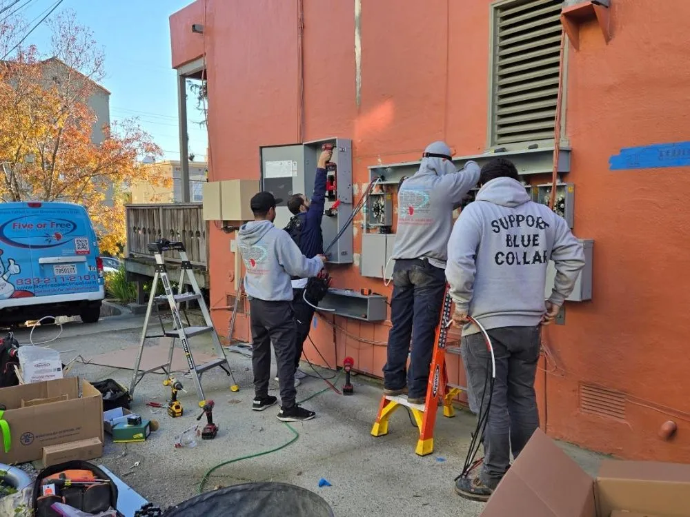 Slide of Five or Free Electrical Solutions