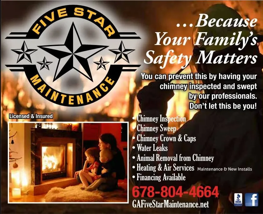 Slide of Five Star Chimney Heating And Cooling