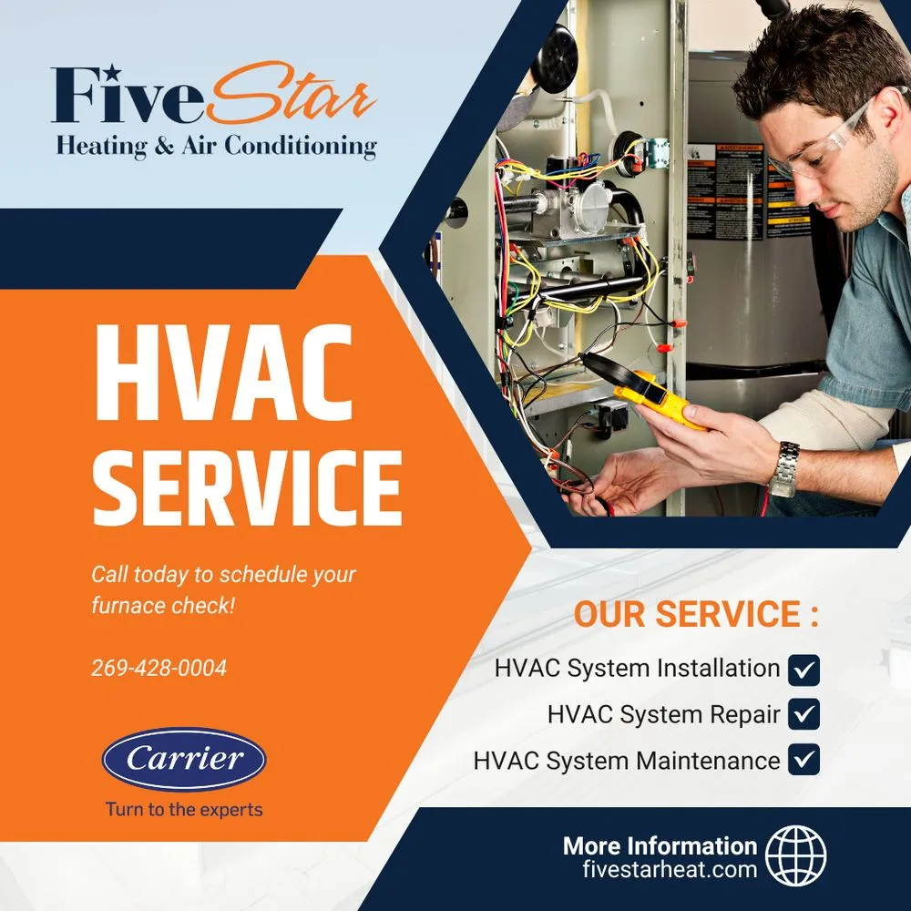 Slide of Five Star Heating & Air Conditioning