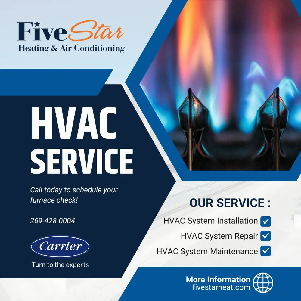 Slide of Five Star Heating & Air Conditioning