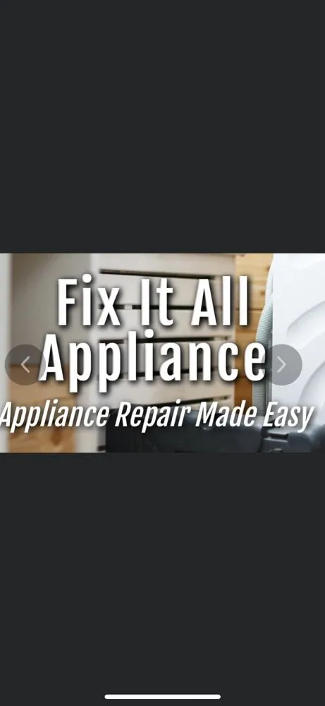 Slide of Fix it All Appliance