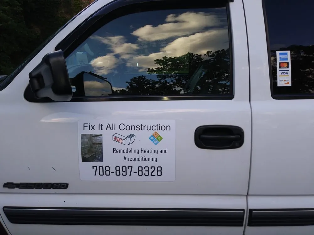 Slide of Fix It All Construction