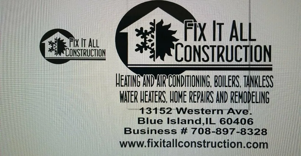Slide of Fix It All Construction