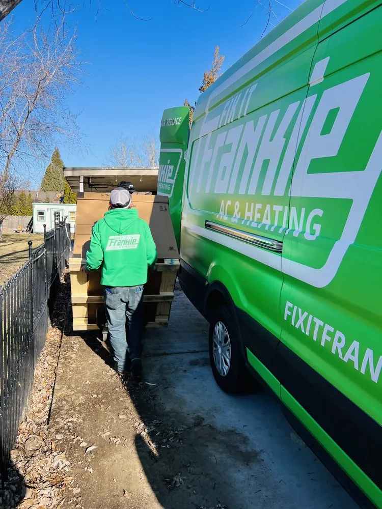 Slide of Fix It Frankie AC & Heating