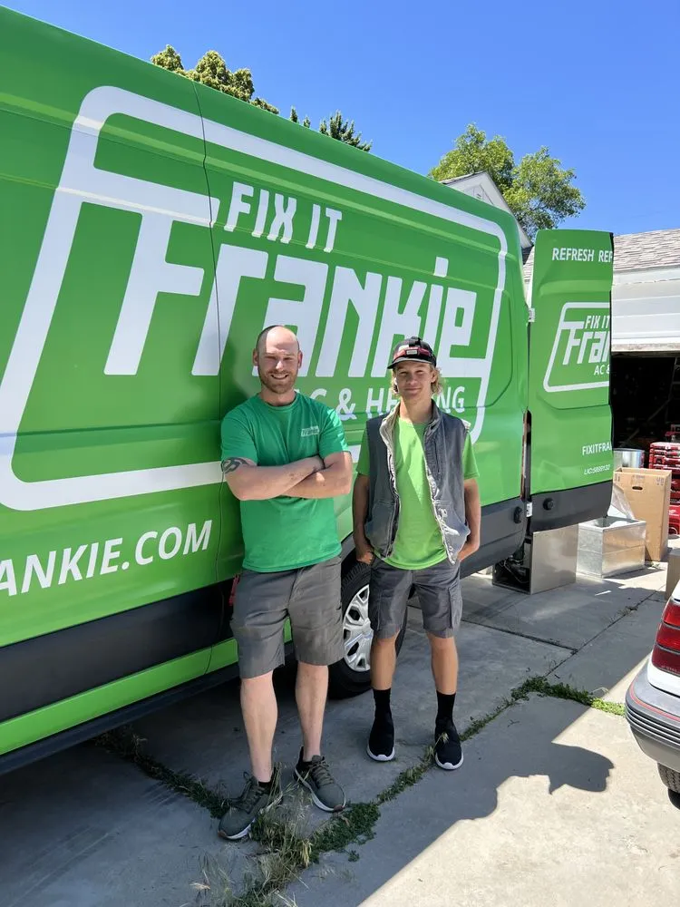 Slide of Fix It Frankie AC & Heating