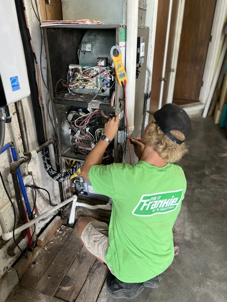 Slide of Fix It Frankie AC & Heating