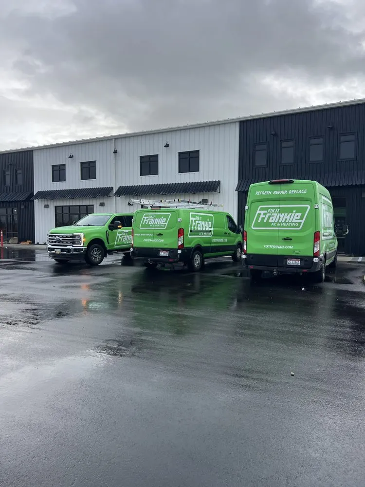 Slide of Fix It Frankie AC & Heating