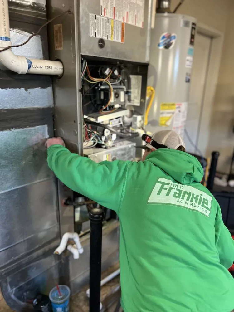 Slide of Fix It Frankie AC & Heating