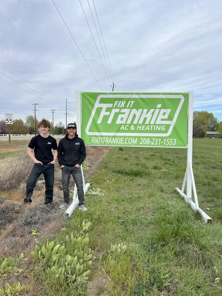 Slide of Fix It Frankie AC & Heating