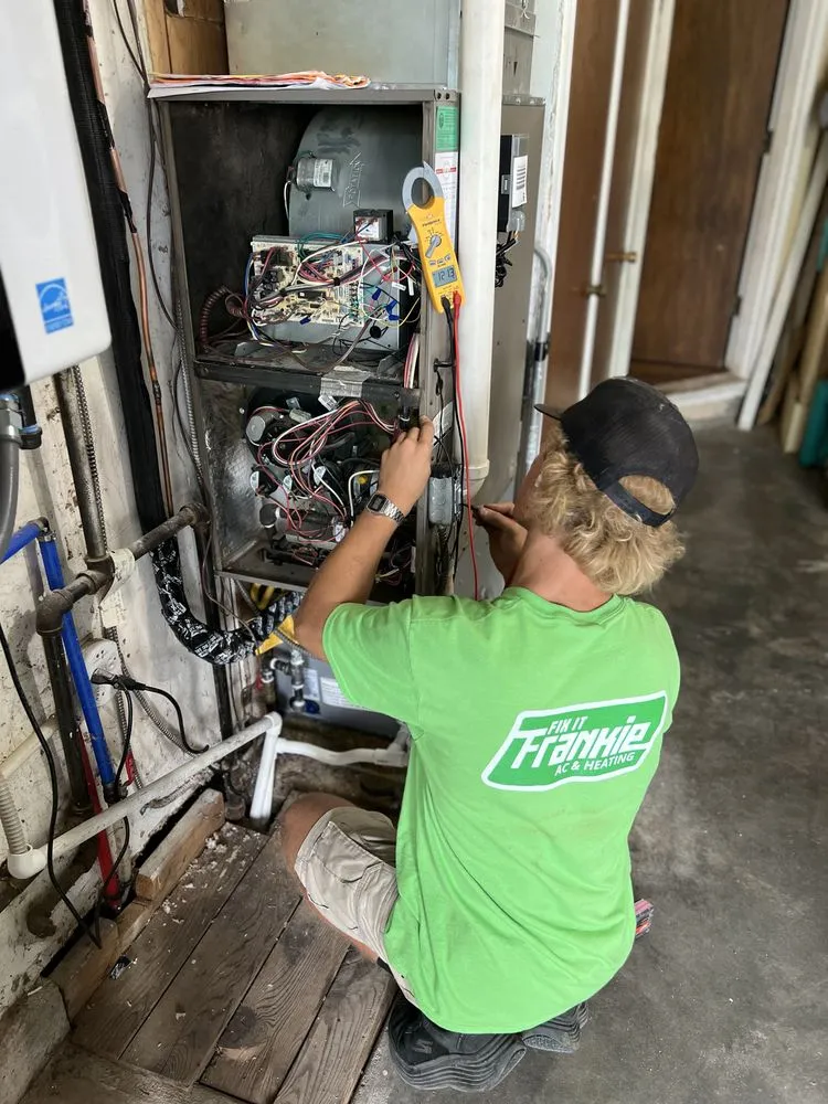 Slide of Fix It Frankie AC & Heating