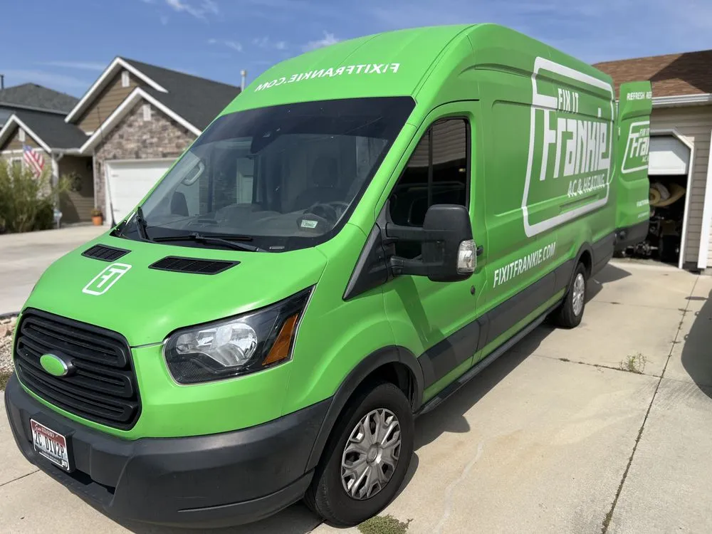 Slide of Fix It Frankie AC & Heating