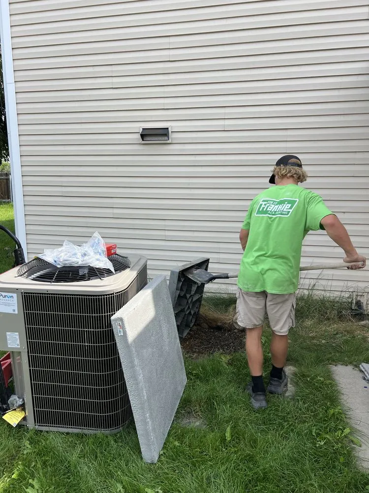 Slide of Fix It Frankie AC & Heating