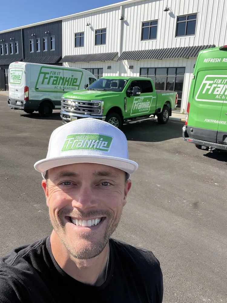 Slide of Fix It Frankie AC & Heating