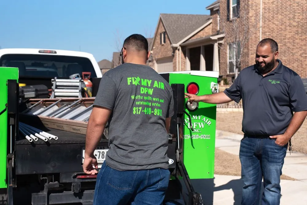 Slide of Fix My Air DFW