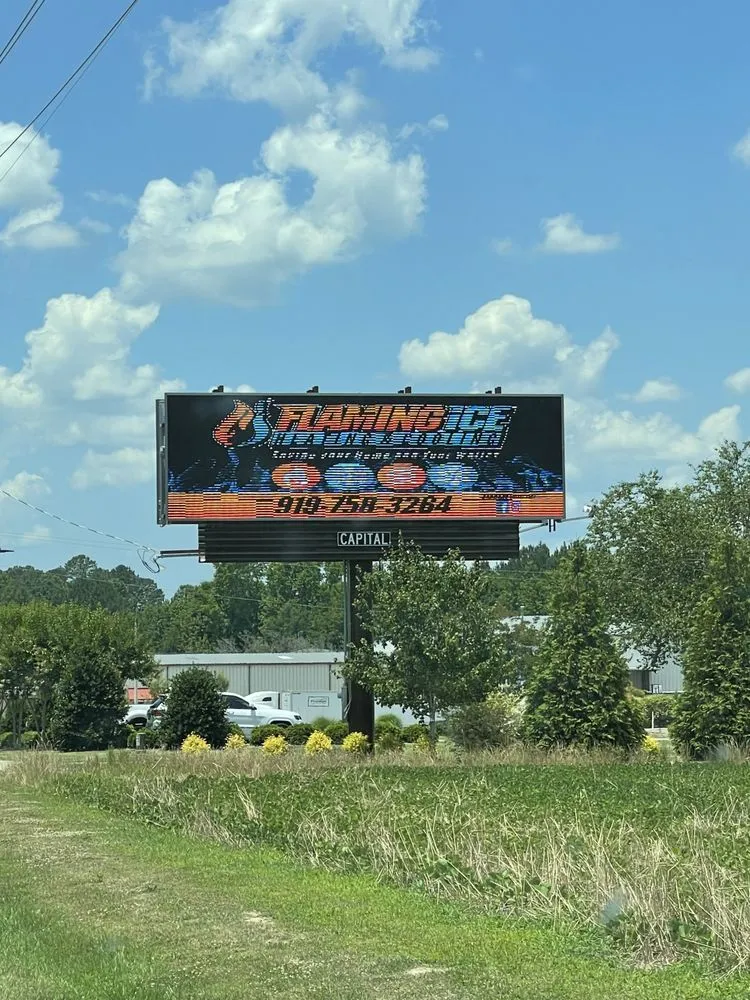 Slide of Flaming Ice Heating & Cooling