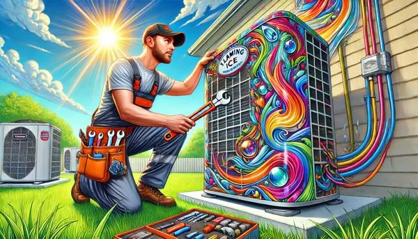 Flaming Ice Heating & Cooling