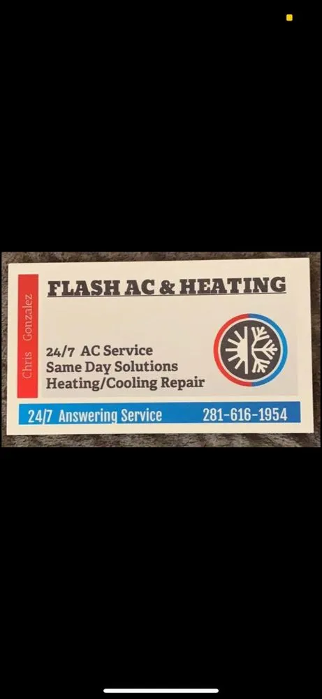 Slide of Flash AC & Heating