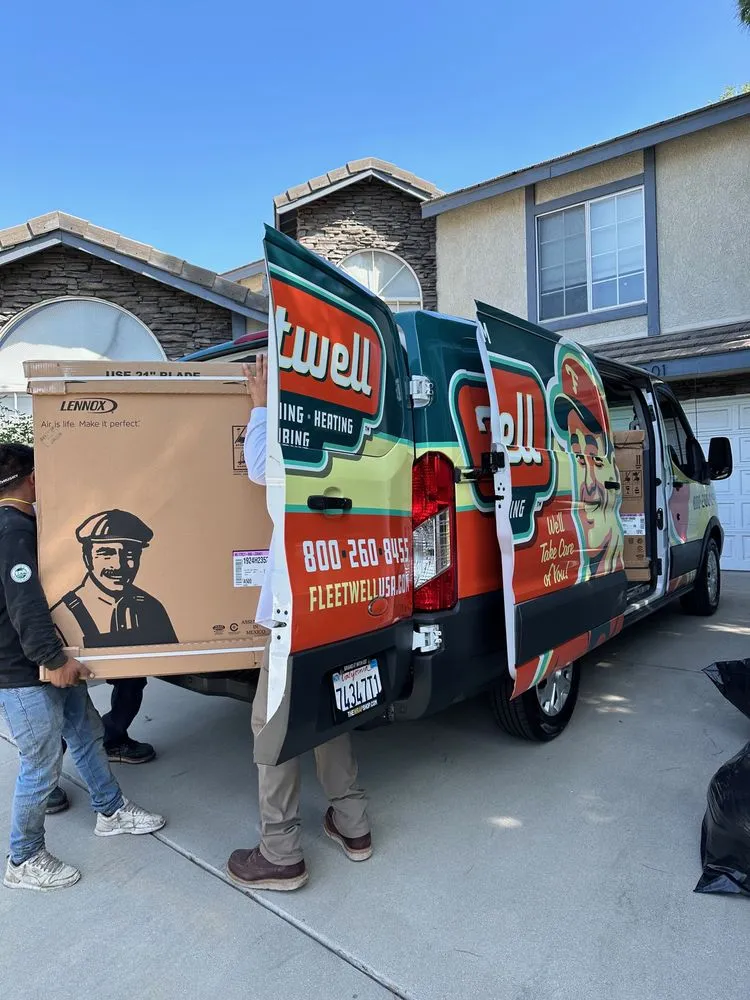 Slide of Fleetwell Air Conditioning, Heating & Plumbing