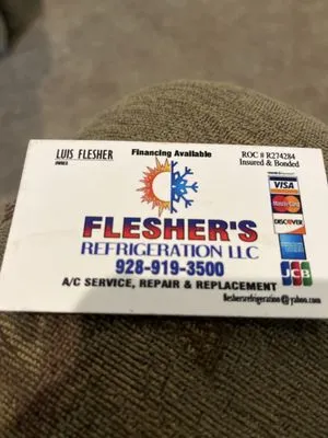 Fleshers Refrigeration Logo