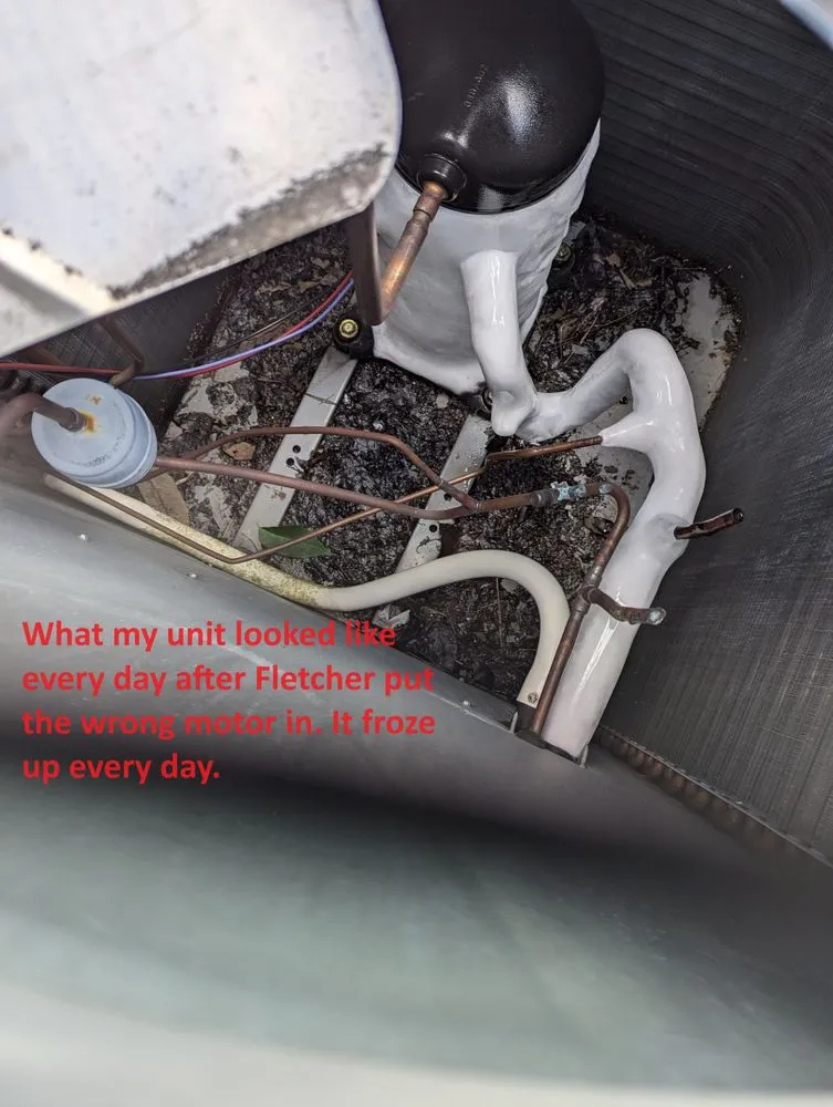 Slide of Fletcher Heating and Air