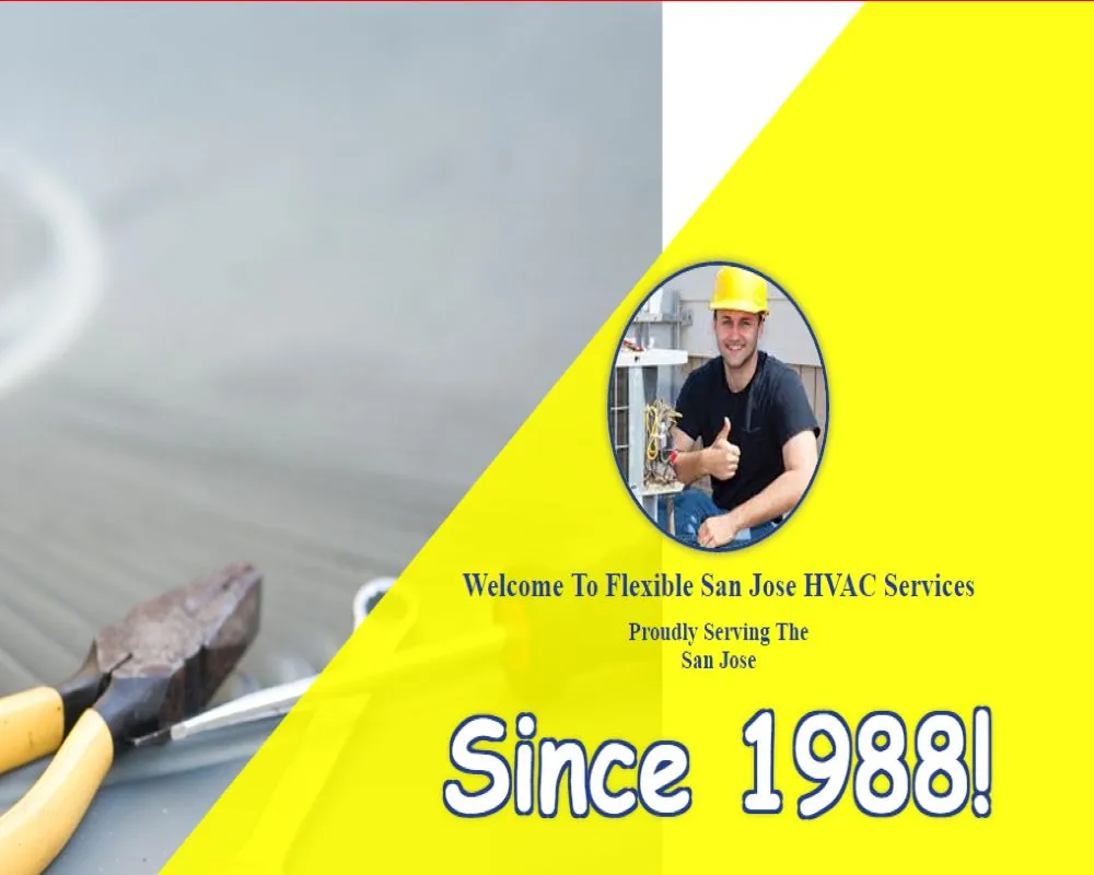 Slide of Flexible San Jose HVAC Services