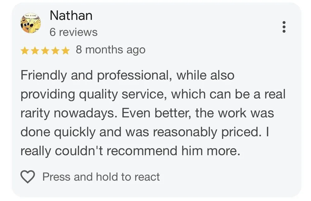 Slide of Flinn’s Heating and Air