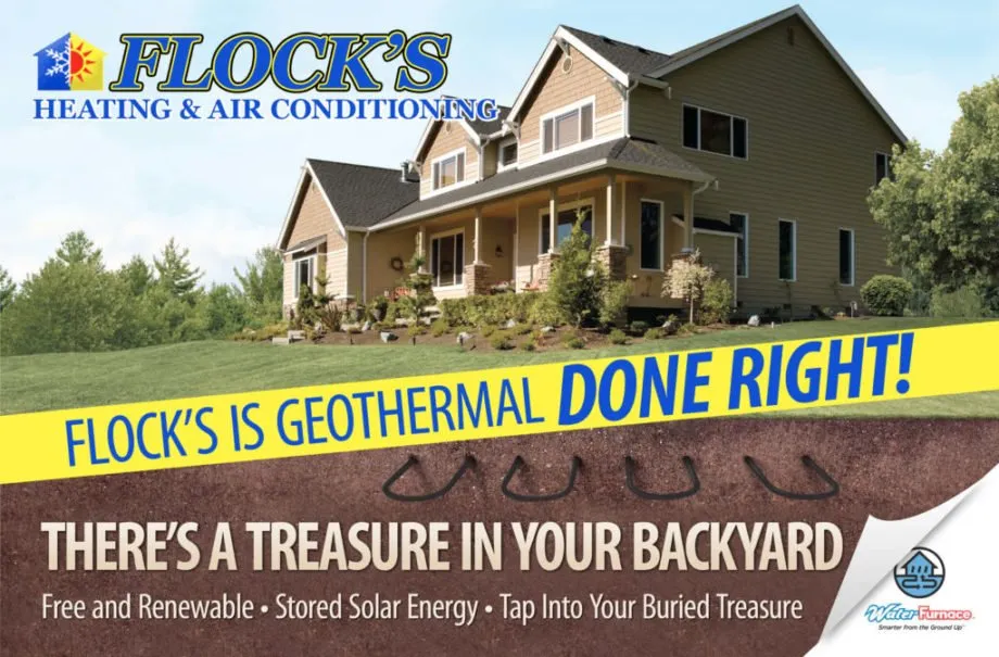 Slide of Flock's Heating & Air Conditioning