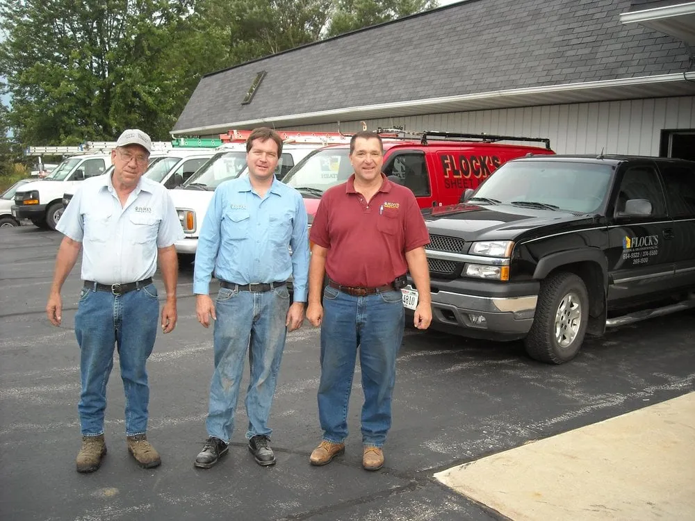 Slide of Flock's Heating & Air Conditioning