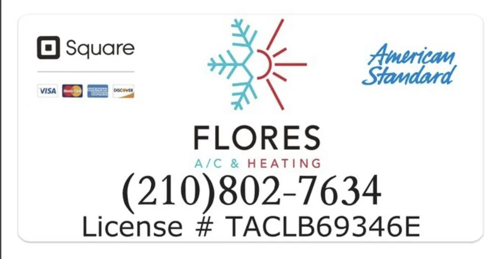 Slide of Flores A/C and Heating