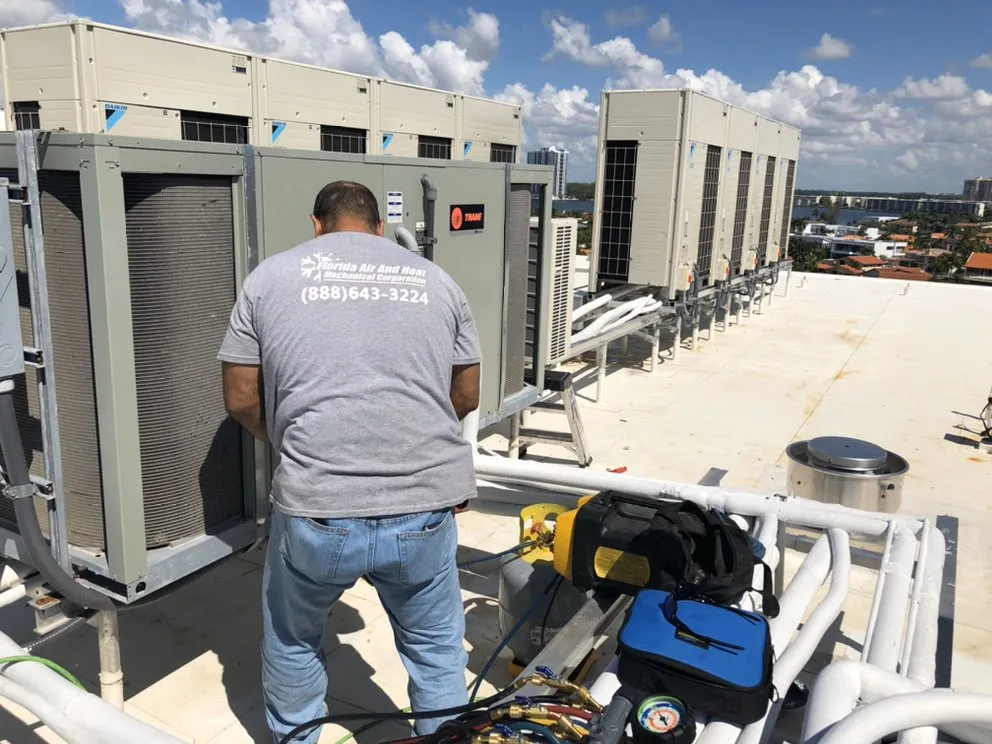 Slide of Florida Air & Heat Mechanical Corporation