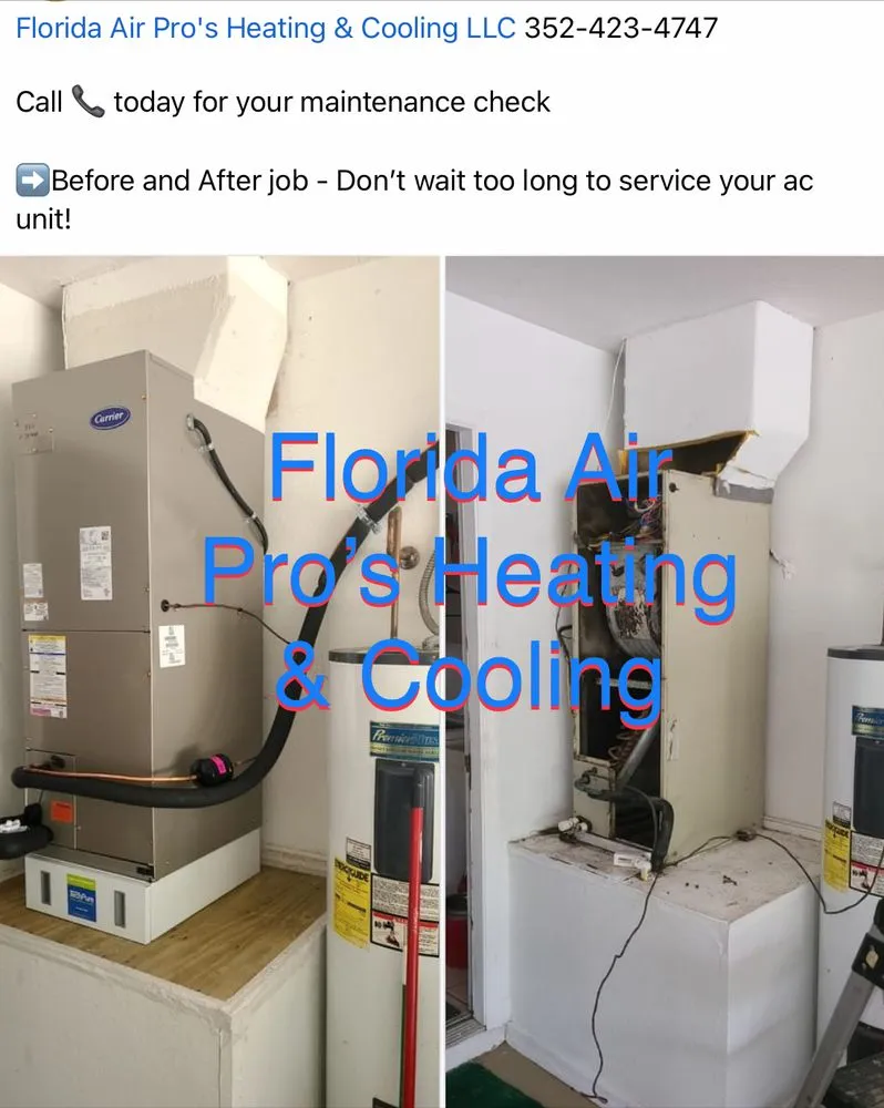 Slide of Florida Air Pro’s Heating & Cooling