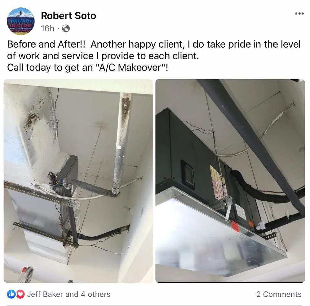 Slide of Florida Air Pro’s Heating & Cooling