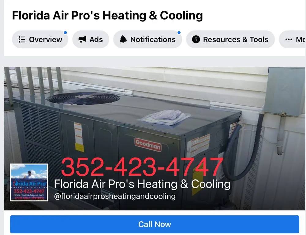 Slide of Florida Air Pro’s Heating & Cooling