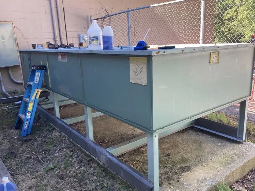 Slide of Florida Coil Cleaning