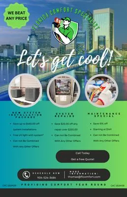 Florida Comfort Specialist Logo