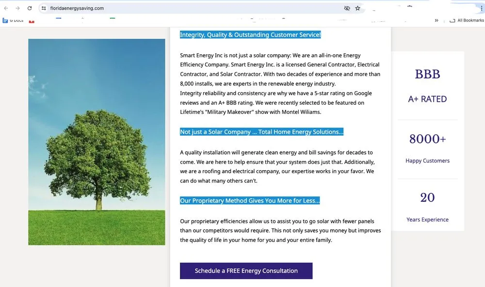 Slide of Florida Smart Energy