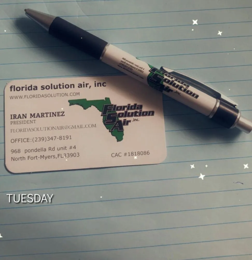 Slide of Florida Solution Air