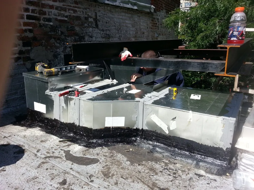 Slide of F&M Mechanical installations HVAC