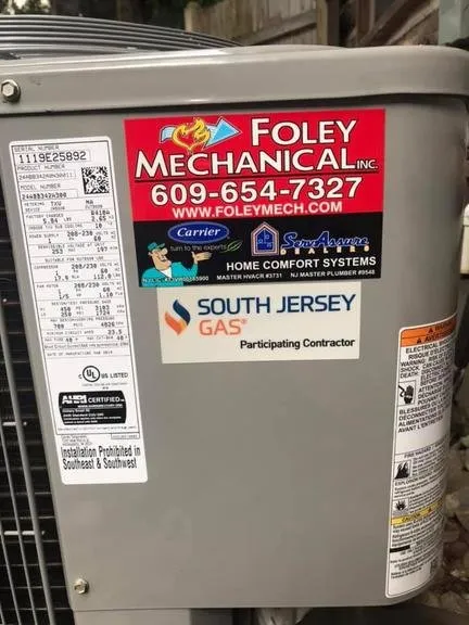Slide of Foley Mechanical