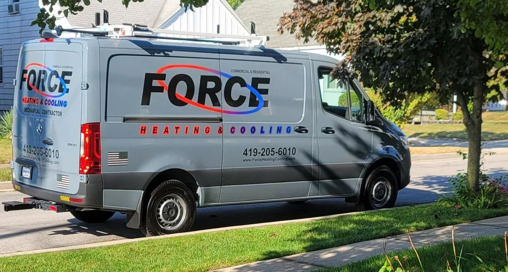 Slide of Force Heating & Cooling