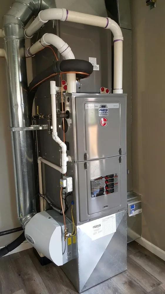 Slide of Force Heating & Cooling