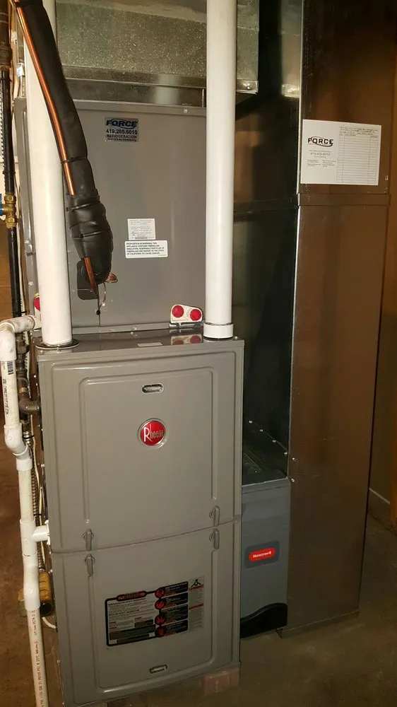 Slide of Force Heating & Cooling