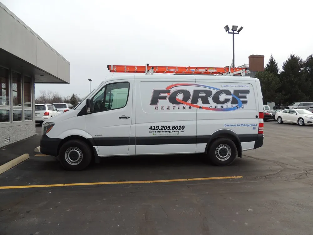 Slide of Force Heating & Cooling