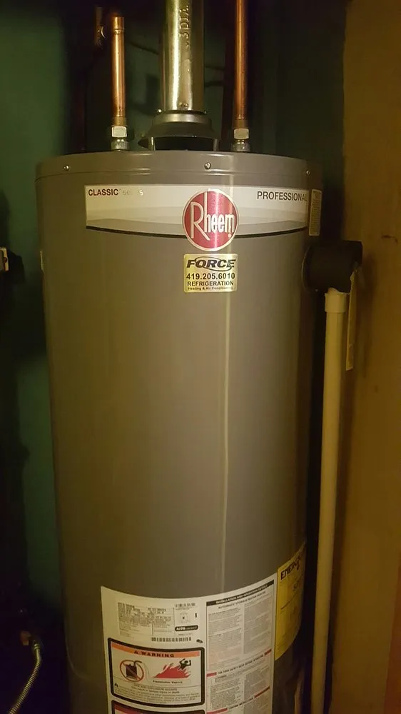 Slide of Force Heating & Cooling