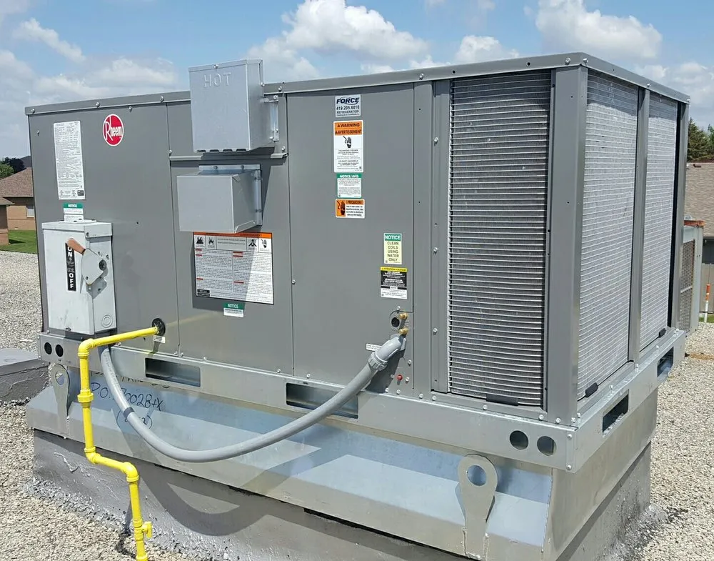 Slide of Force Heating & Cooling