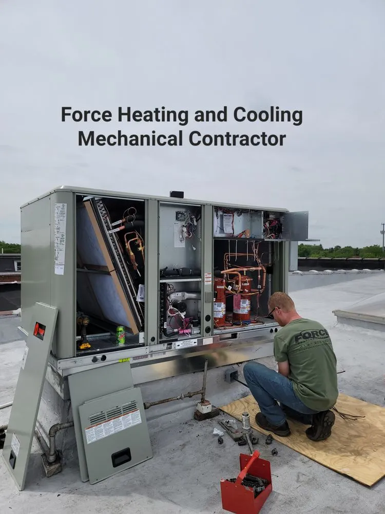 Slide of Force Heating & Cooling